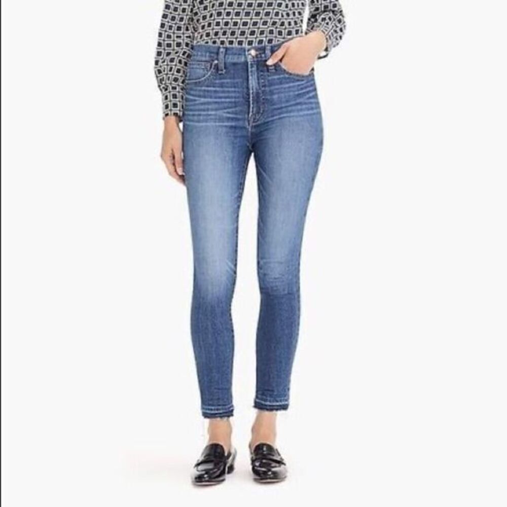 J. Crew Toothpick High Rise Tall Jeans